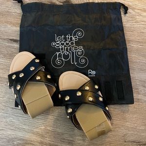 Size Large Rollasole NWT Black & Gold
